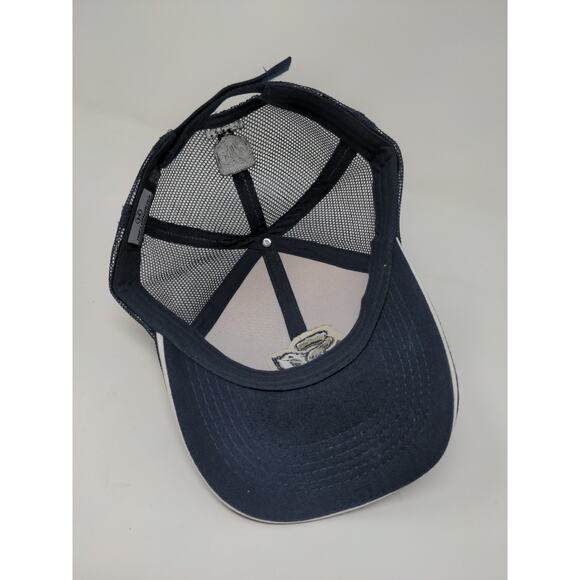 Dodge Ram SA Strapback Meshback Hat Embroidered Logo Blue Yellow - Picture 9 of 11